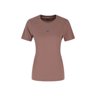 T-shirt confortable à encolure ronde et manches courtes pour femme, rose 2012D257-700