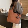 Large capacity tote bag fashionable commuter big bag retro bag women's 2025 new high-end shoulder bag