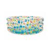 Bestway Piscine Gonflable 3 Anneaux Transparent Tropical 150x53 cm +6 Ans Jardin 51045