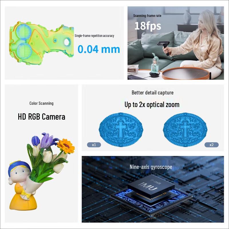 REVOPOINT POP 3 Plus 3D Scanner