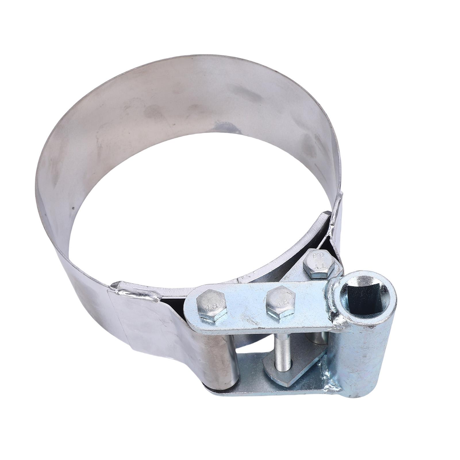 

Ключ для масляного фильтра 120-140 мм, регулируемый 12-дюймовый привод, инструмент для снятия масляного фильтра из нержавеющей стали