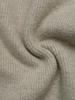 Women's Autumn Round Neck Solid Knit Cardigan with Zipper