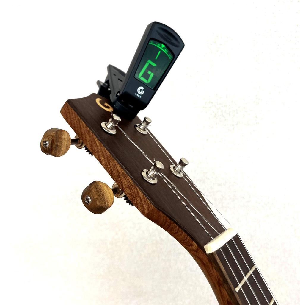 G-TUNERClip-on Chromatic Tuner for Ukulele and Guitar