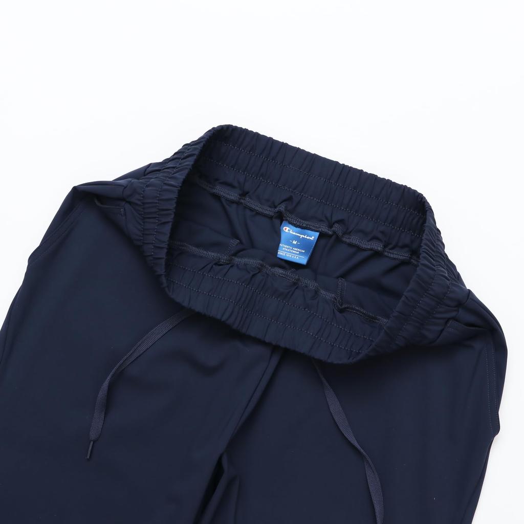 Champion Tech Cropped Dark UV Logo Women's Weave® Pants, CW-BS204, Navy, Quick-Drying, Stretch, Protection, One-Point