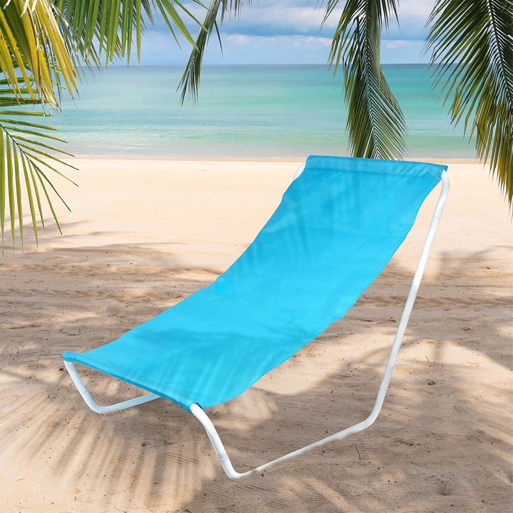 Beach Deckchair Garden Tourist Camping Folding Portable Chair
