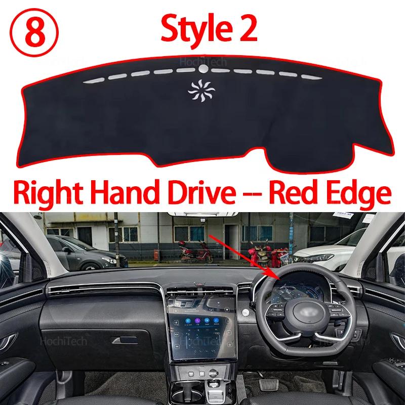 

For Hyundai Tucson NX4 2022 2023 2024 Dashboard Cover Board Anti-Slip Mat Protect Pad Car Accessories Sunshade Carpet Rug