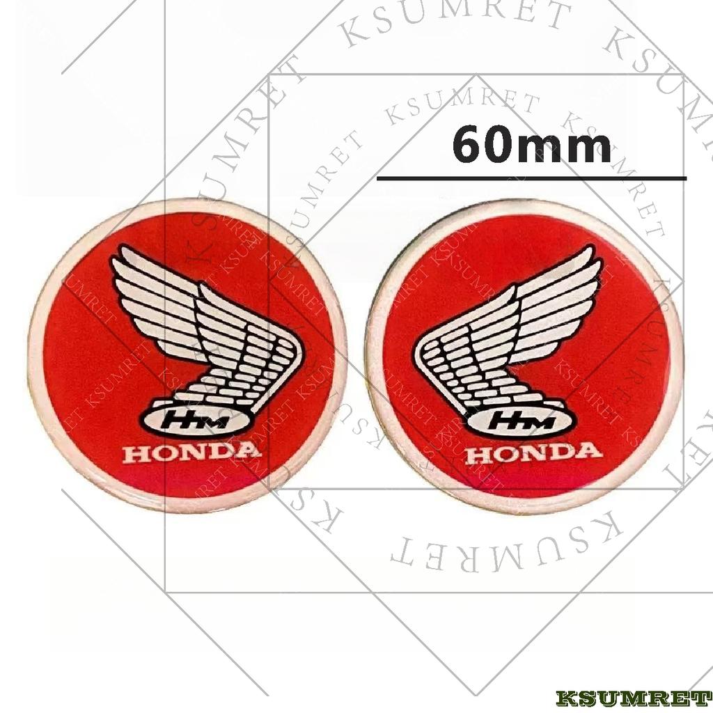 XMZSA1 For Honda Sticker 3D Glue Badge Decal Motorcycle Stickers CB400 CBR600RR CB650R CB500X