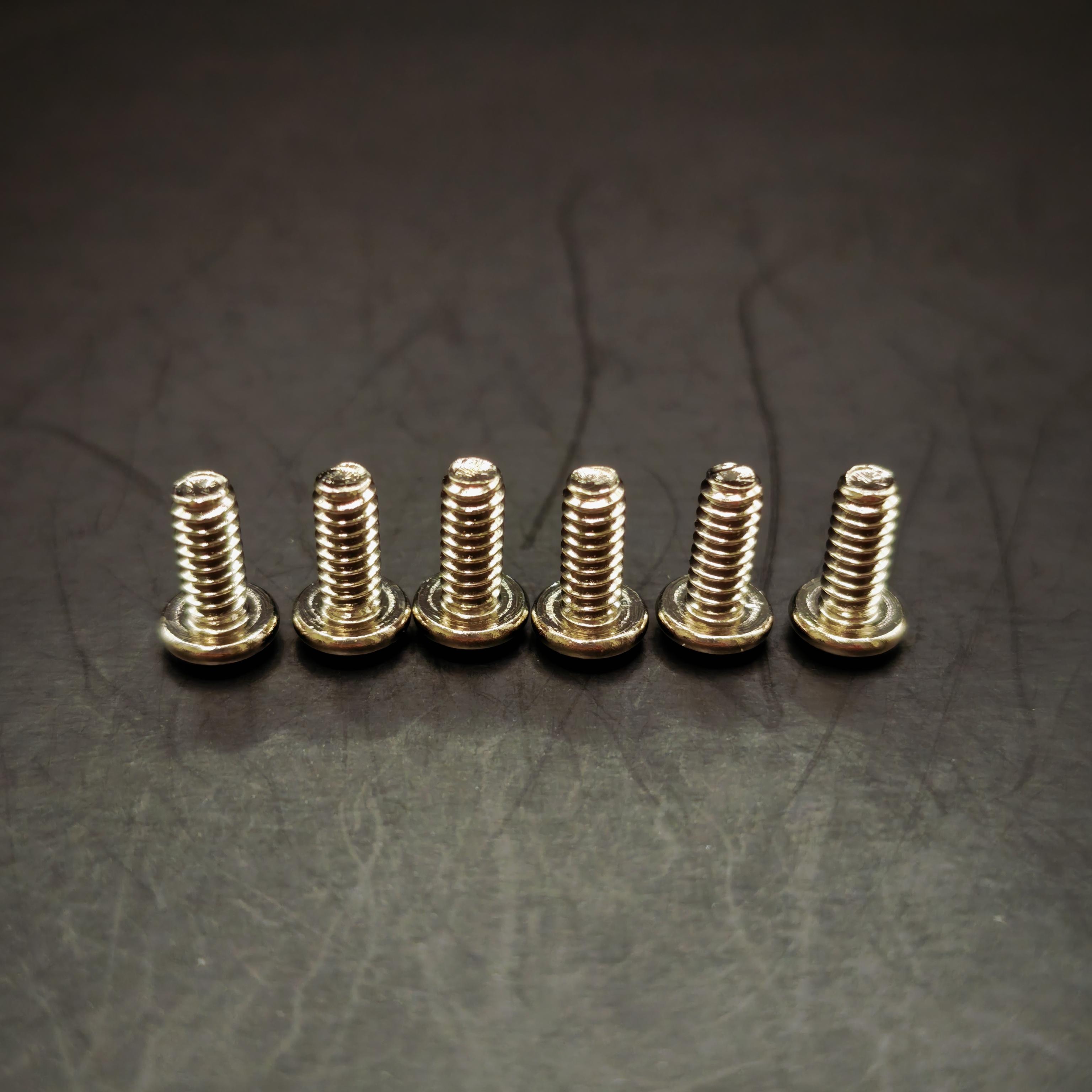

6PCS Hinge Screw Assembly Prewave Replacement For Oster Model 76/10/Titan /Powerline Blade Hinge