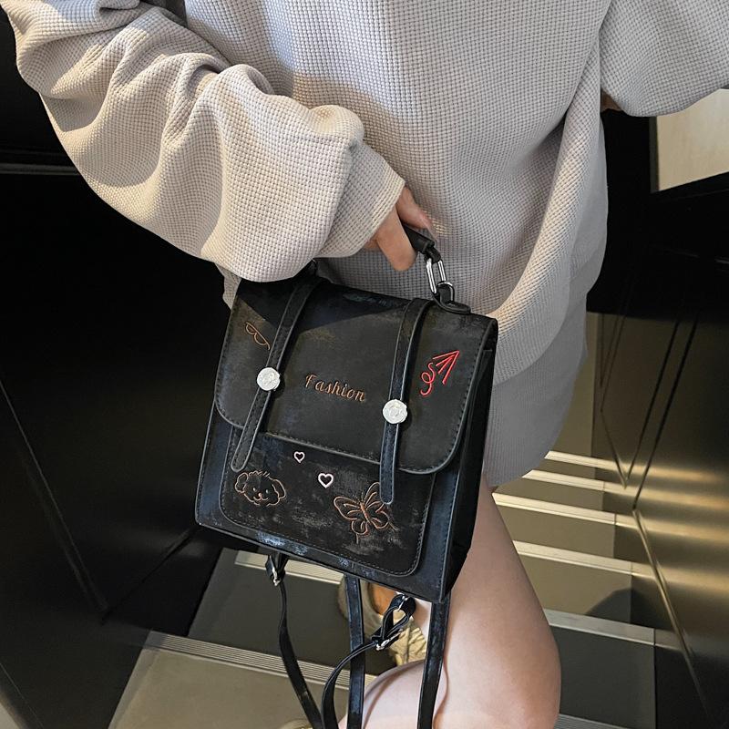 Нишевая премиальная сумка 2025 новый серебристый рюкзак модный повседневный женский рюкзак