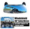 Motorcycle 180 Degree Safety Rear View Mirror Blind Spot Mirrors  Rearview Mirro