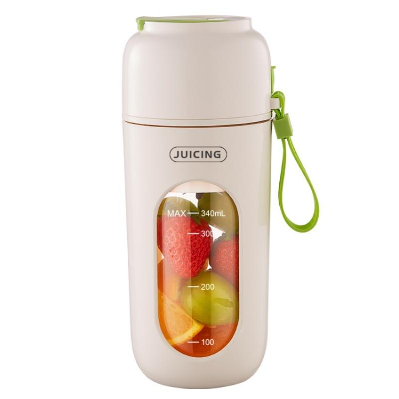 JuiCer Elétrico Portátil Grande Potência Com Um Canudo 12-Folhas De Aço Faca Copo Carregamento Sem Fio