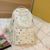Schoolbag Korean version of small fresh schoolbag Japanese princess versatile cute casual printed backpack junior high school class backpack