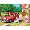 Voiture rouge cabriolet 5 places - SYLVANIAN FAMILIES - pour poupées de 3 ans et plus