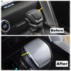 Carbon Fiber Car Shift Knob Cap Full Sticker Cover Trim For Toyota Land Cruiser LC70 LC250 LC300  2024 2025 Auto Accessories