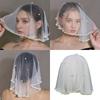 Wedding Pray Scarf Mantilla Veil Delicate Jeweled Pearls for Ladies Mother Wedding Party Headwear Mantilla