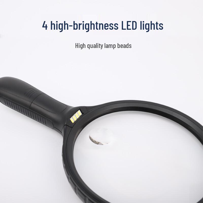 JAJALIN High-Definition Handheld Magnifying Glass