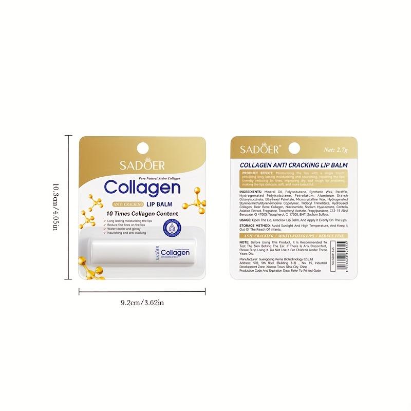 Collagen Lip Balm Moisturizing and Hydrating Lipstick  Lip Care Daily Moisturizing Lip Balm