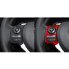 For Lexus CT 200h 2011 2012 2013 2014 2015 2016 2017 Accessories Carbon Fiber Interior Steer Wheel Button Trim
