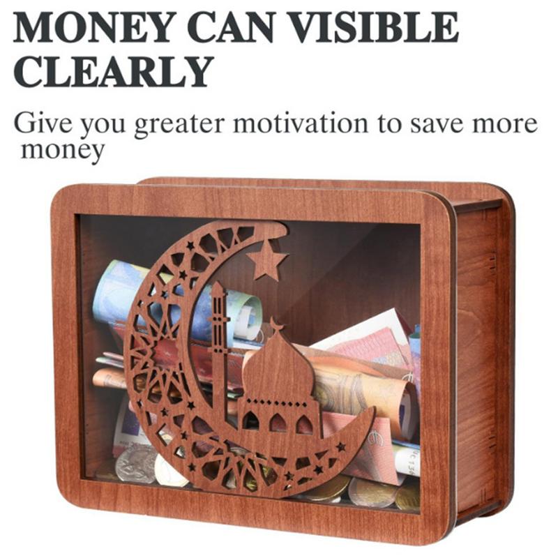 Money Box Savings Time for Saving PeriodCoins 10000 Japanese Piggy Bank Budget with Counter Goal Numbers Retro Moneybox