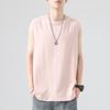 Summer Cotton Tank Tops Men Solid Color Sleeveless Tees Loose Vest Men's Casual Sports Comfortable Breathable O-Neck Tank Tops