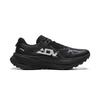 Li Ning Cushioning Slip Resistant Abrasion Resistant Rebound Low top Trail Running Shoes Unisex Black ARNV023-3