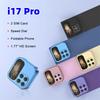 I17 Pro Składany Mały Telefon Komórkowy Ekran 1,77 cala Magiczny Głos 2G Podwójny Slot na Kartę SIM Radio FM Przycisk Mini Telefon z Klapką