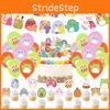 Birthday Party Squishmallows Supplies Cupcake Topper Balloon Decoration Banner