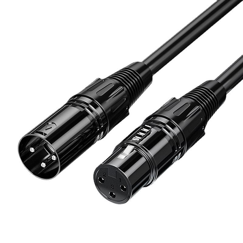 Cannon Cable XLR Balanced Audio Cable Male to Female Mixer Sound Concle Microphone Professional Extension Cable 1/1.5/2/3/5m