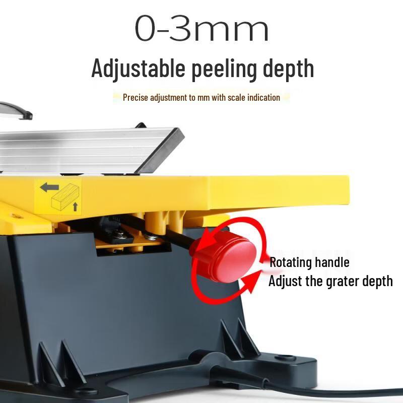Jia Shuer Benchtop Electric Planer CN Plug (adapter Included)