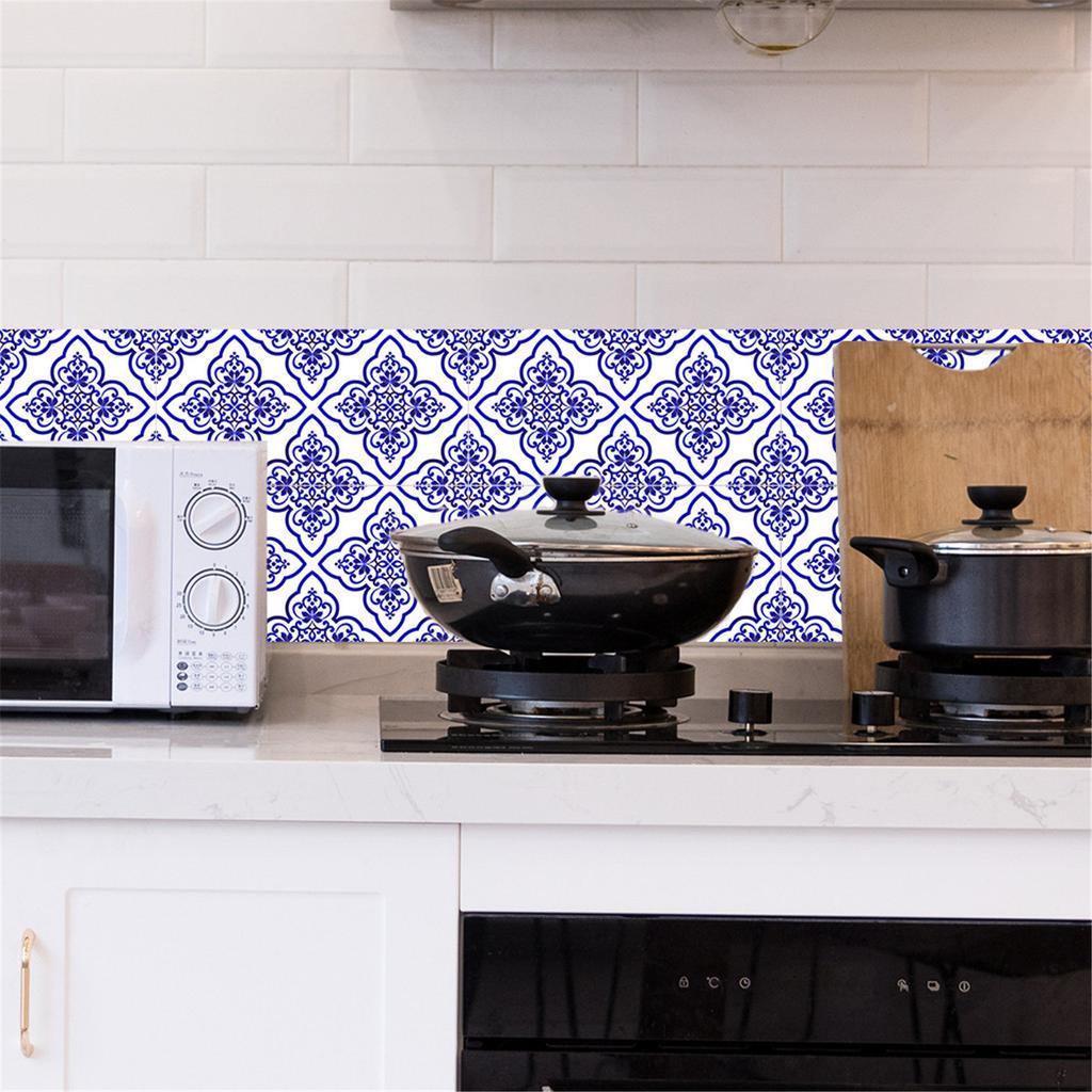 Self-adhesive Bathroom Kitchen Decor Home Wall 3D Tile Sticker 6PCS