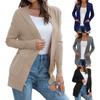 Cardigan Sweater Warm Open Front Casual INS Knitted Autumn Winter Women Cardigan for Dating