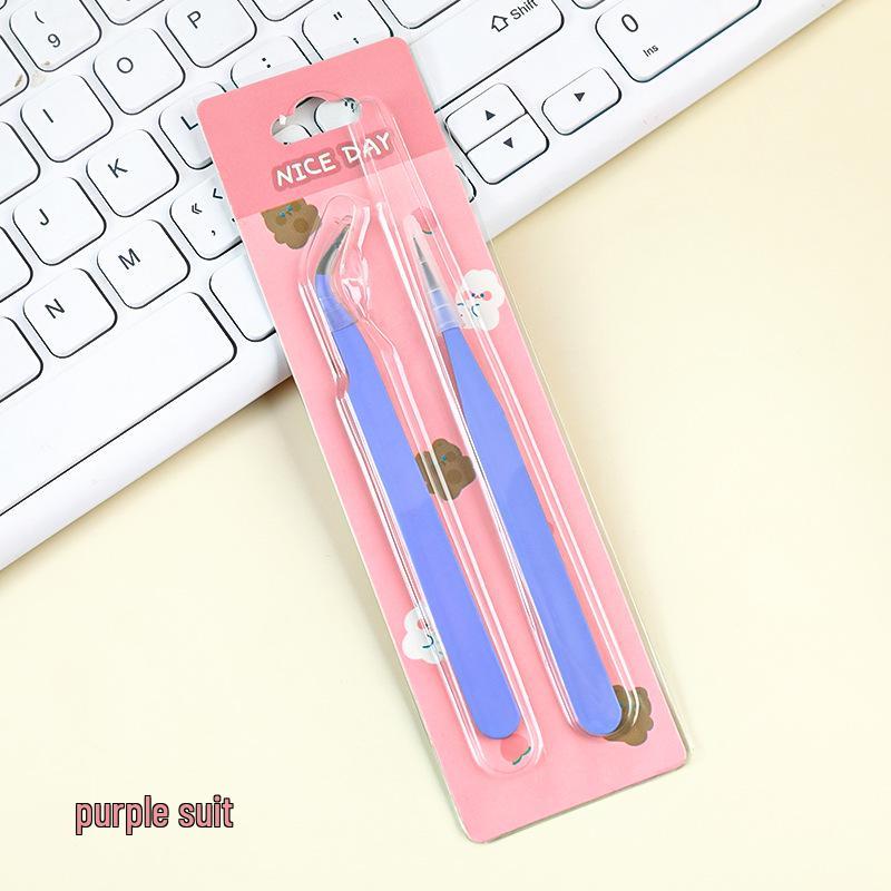 Handmade DIY Sticker Tweezers - Multifunctional Macaron Clips for Journaling