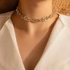 Fashion Stylish Choker Necklace for Women and Girls Gold
