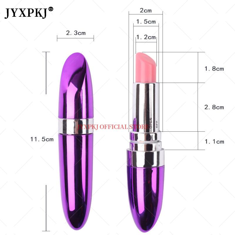 Hot Women Portable G-Spot Vibrator Small Bullet Vibrator Massager Lipsticks Vibrator Clitoris Stimulator Erotic Product Sex