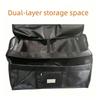 Wear Resistant Double Layer Equestrian Storage Bag Large Capacity Stall Front Bag for Horse Tacks Accessories Enduring