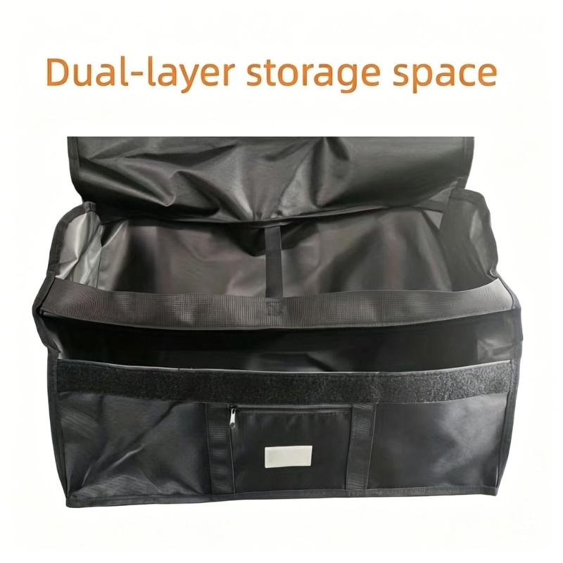 Wear Resistant Double Layer Equestrian Storage Bag Large Capacity Stall Front Bag for Horse Tacks Accessories Enduring