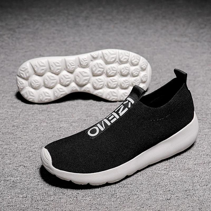 

Socks Sneakers Men Knit Upper Breathable Sport Shoes Sock Boots Man Shoes High Top Running Shoes for Men 44