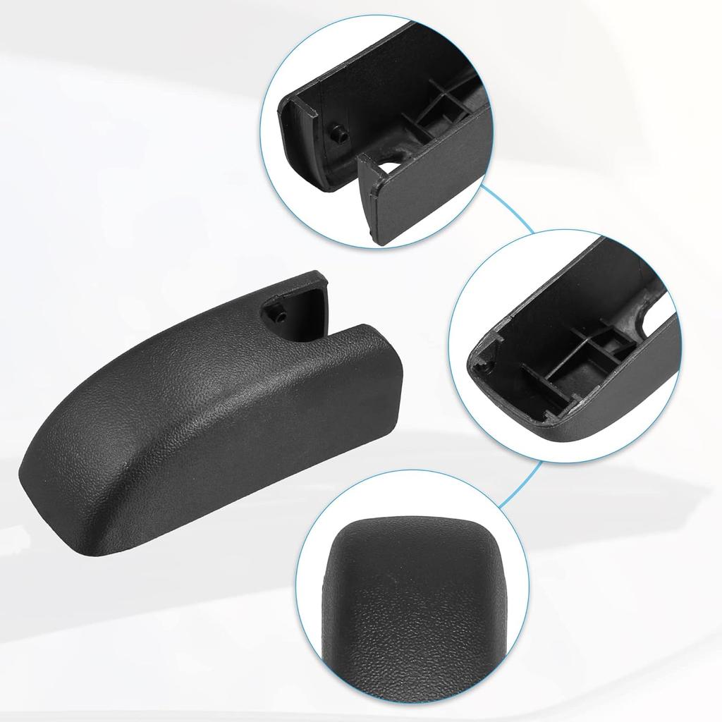 ACROPIX Rear Wiper Arm Nut Cover Cap Fit for Jeep Grand Cherokee - Pack of 1 Black