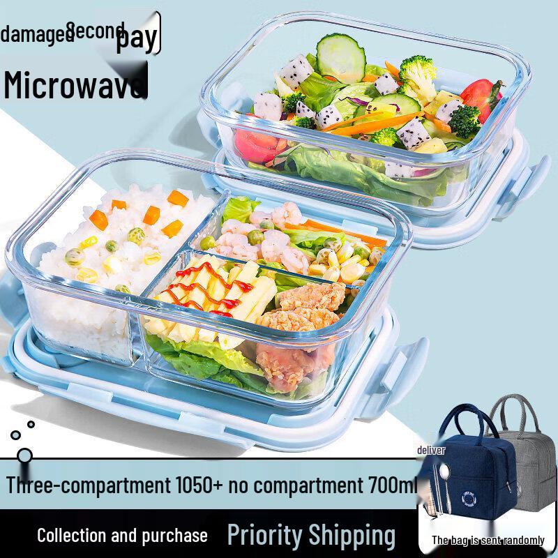 Qiwei Glass Microwaveable Lunchbox