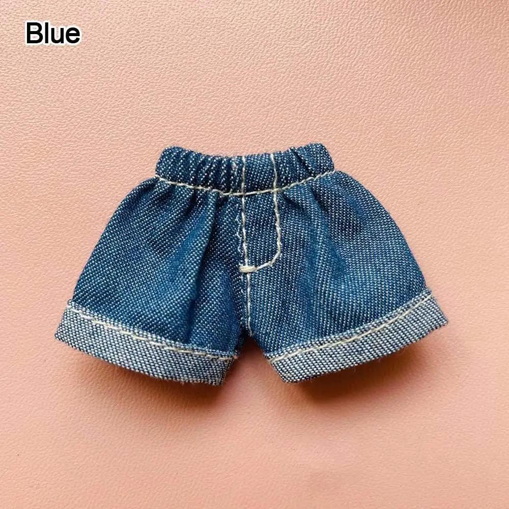 Kids Toy For 1/11OB11 Dolls Doll Acssories Dolls Wear Shorts Doll Jeans Shorts Doll Clothes Doll Pocket Shorts
