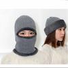 Samt, Verdickt, Winddichte Mütze, Thermomütze, Ohrenschutzmütze, Fahrradmütze, Overall, Strickmütze, Überziehmütze, Mütze mit Maske