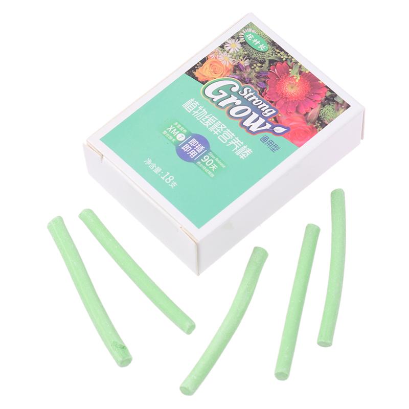 18Pcs Plant Food Fertilizer Sticks Universal Plant Fertilizer Sticks For Houseplants Potted Plants Nutrition Bar Various Crops