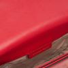 Michael Kors Hally Letter Buckle Solid Color Vintage Faux Leather Shoulder Crossbody Bag Mini Women Bags Red 32F1G2HC1L-602