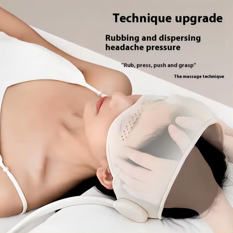 Air Pressure Head Massager Electric Head Eye Massager Graphene Heating Eye Hot Compress For Relax Improve Sleep Stress Relief