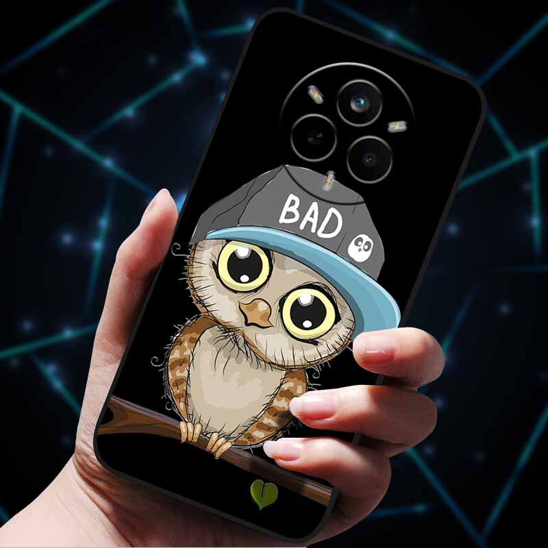For Realme 14 Pro 5G Case 14Pro+ Soft Silicone Bumper 3D Flowers Emboss Phone Cases for Realme 14 Pro+ Plus Back Covers Shells