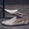 Herren Freizeitschuhe aus echtem Leder Slipper Herren Loafer Handgefertigt Mokassins Elegant Herren Fahrschuhe Freizeitspaziergang Boot Schuhe