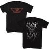 Aerosmith Walk This Way Music T-shirt Tops Tees Men's Women's Unisex