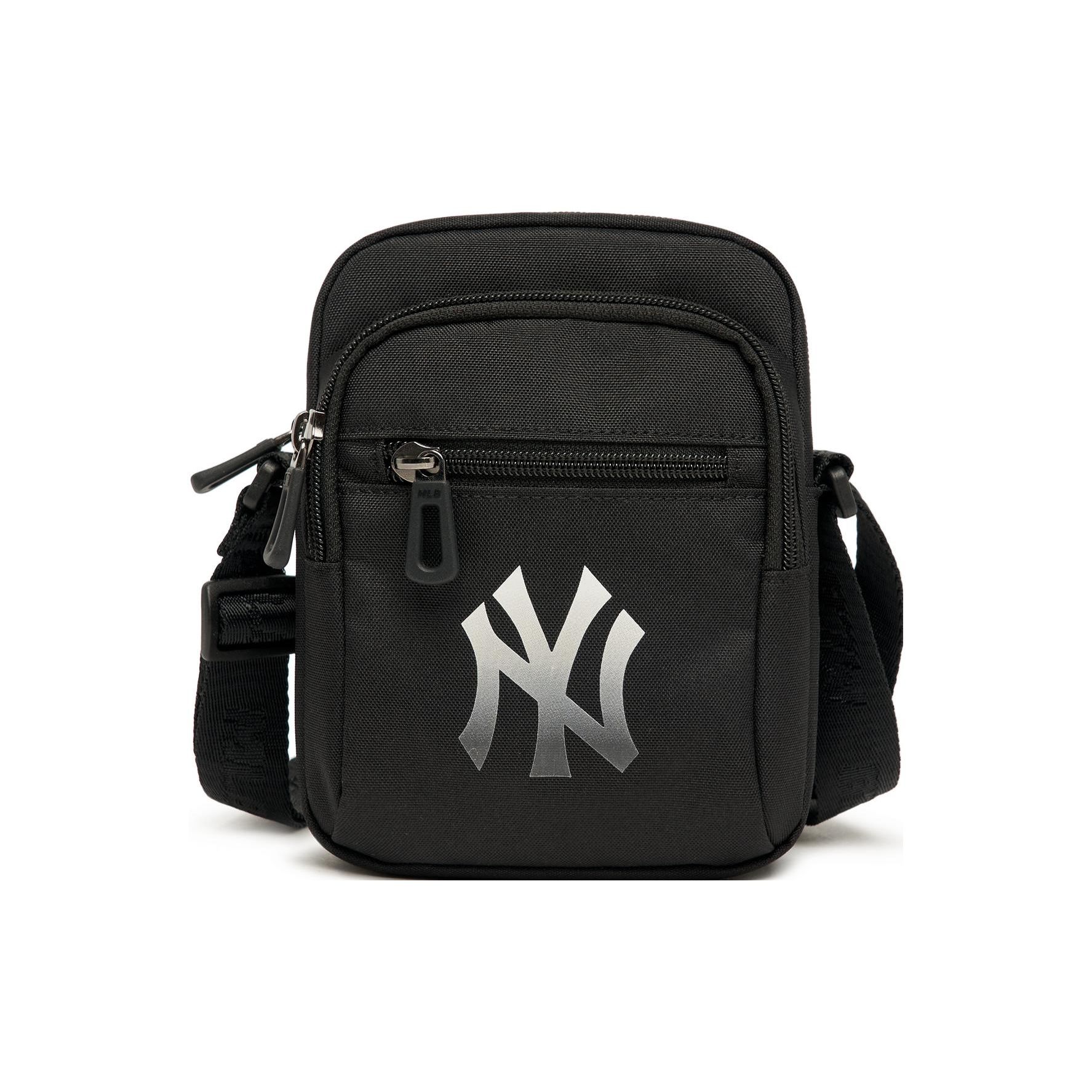 

MLB New York Yankees Adjustable Shoulder Strap Polyester Mini Crossbody Bag Men bags Black 7ACRB013N-50BKS Black