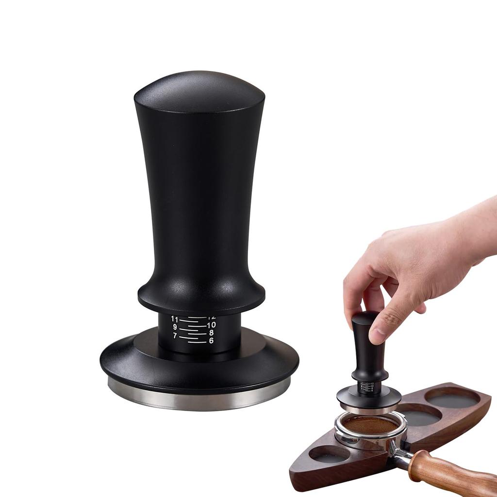 Doyime Espresso Tamper, 51mm, Coffee Tamper, Distributor, Landfill Presser, Espresso Machine Coffee Dispensing Tool, Commercial Stainless Steel