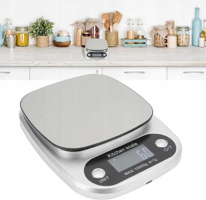 Precyzyjna Waga Kuchenna 5000G/0,1G Wyświetlacz Lcd Jubilerska
